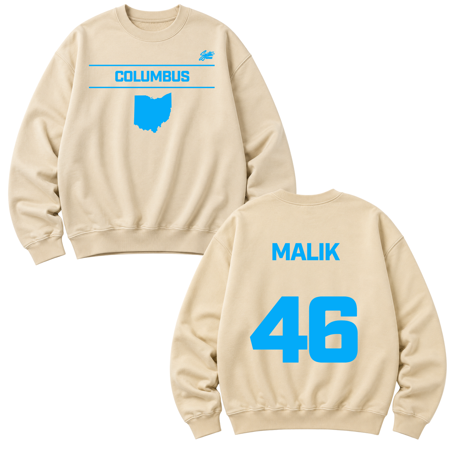 Malik Douthitt Heavyweight Crewneck Sweatshirt
