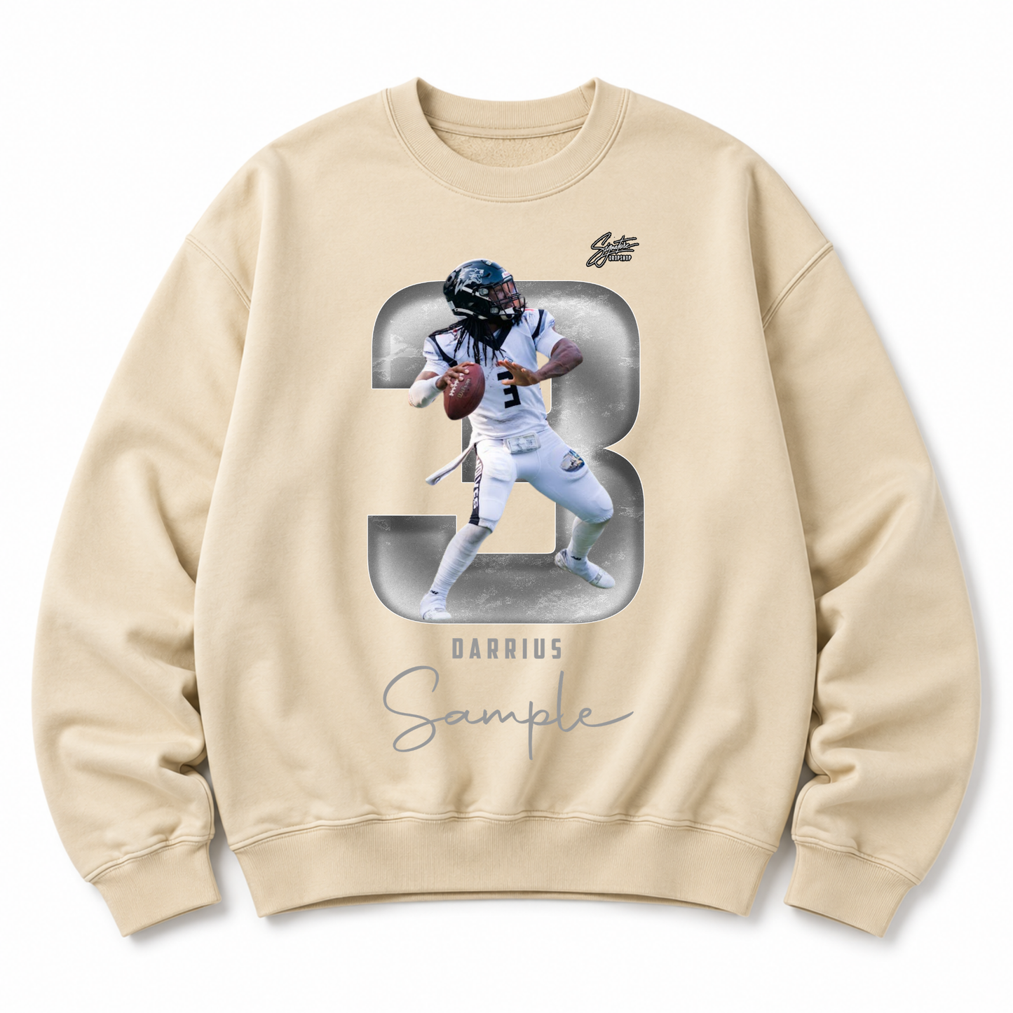 Darrius Sample Heavyweight Crewneck Sweatshirt