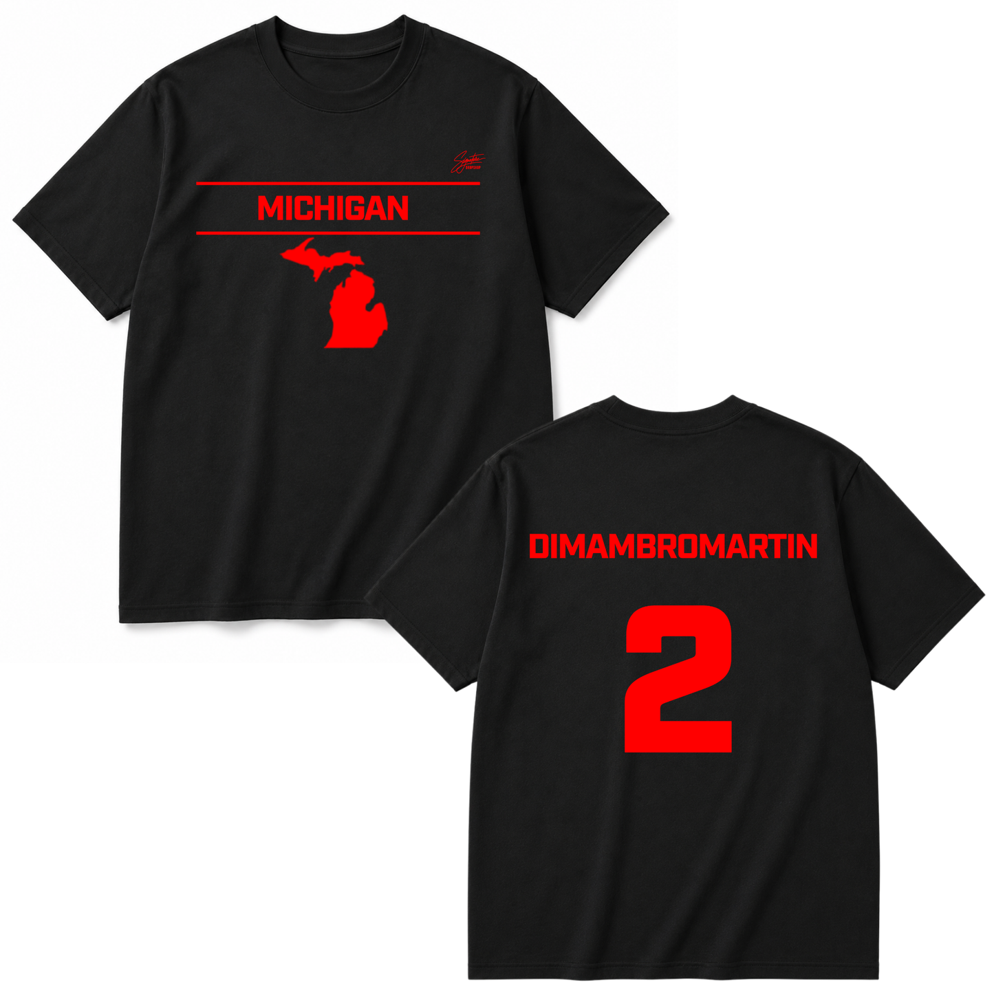 Bruce Dimambromartin T-shirt