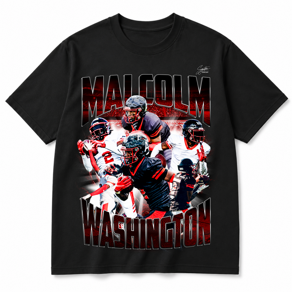 Malcolm Washington T-shirt