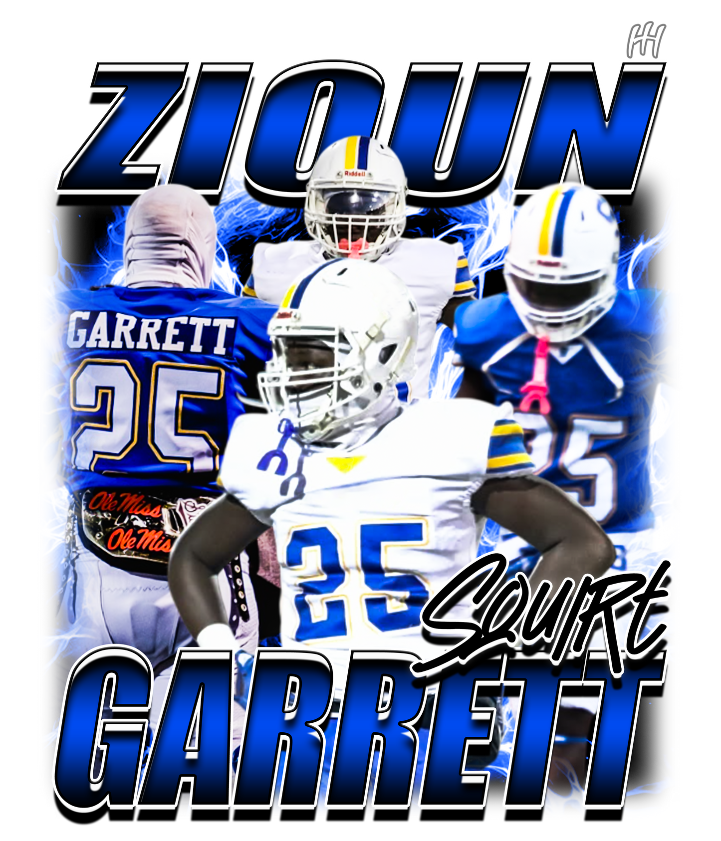 Zioun Garrett Poster - 16″ x 20″