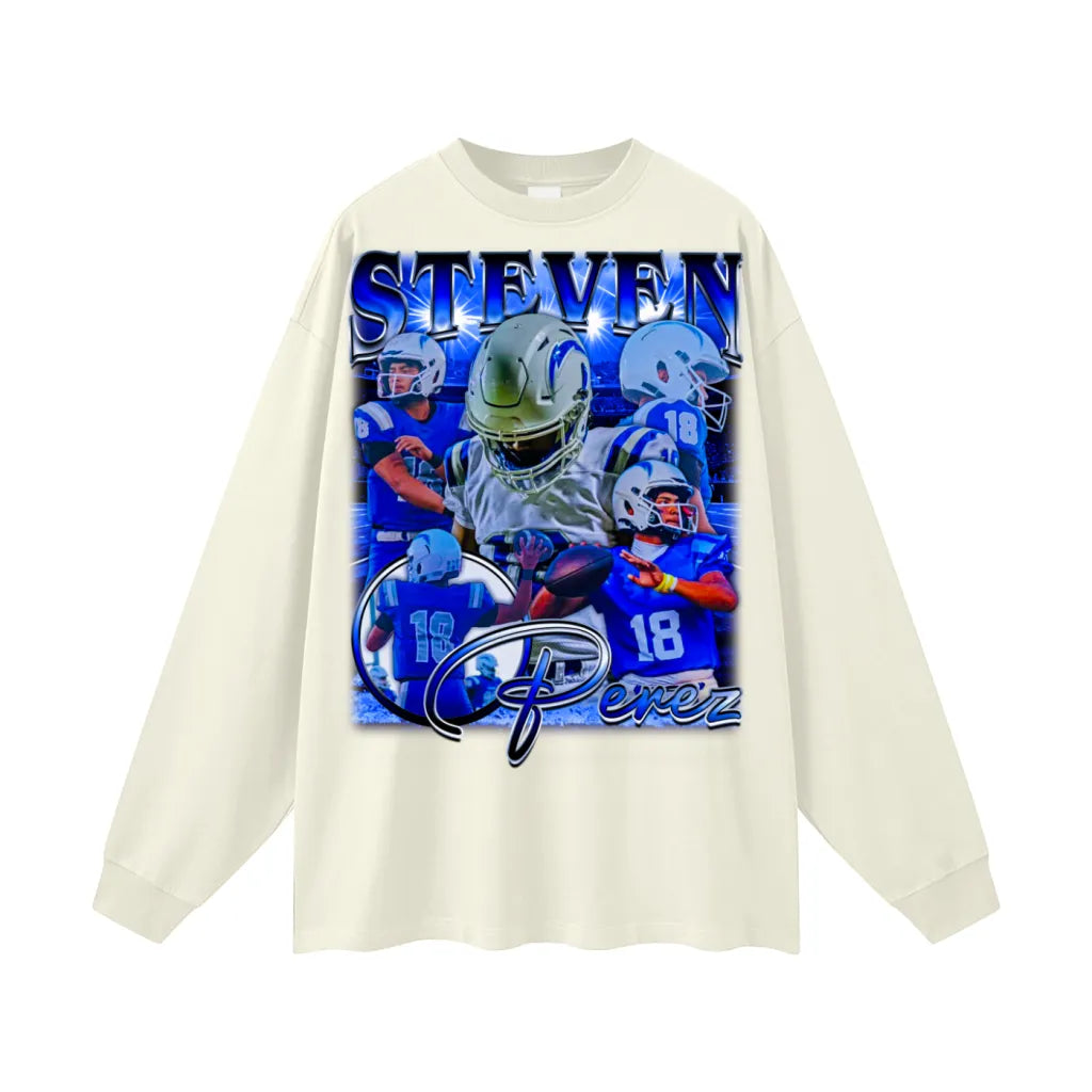 Steven Perez Oversized Long Sleeve Tee