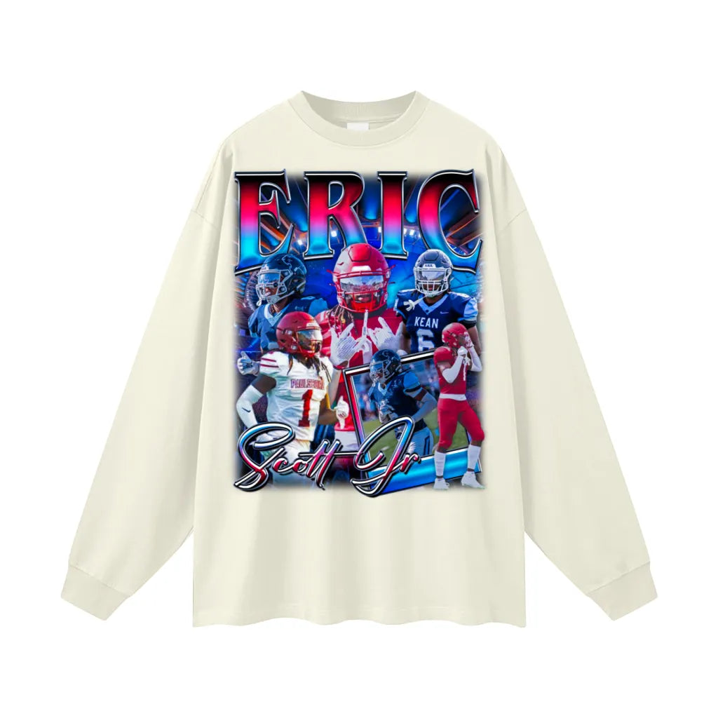 Eric Scott Jr Oversized Long Sleeve Tee
