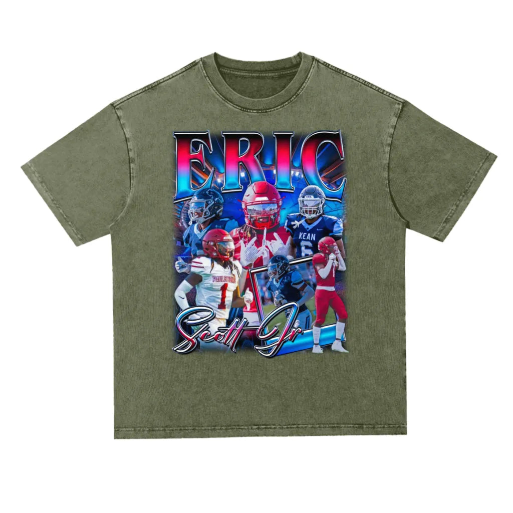 Eric Scott Jr Oversized Acid wash T-shirt