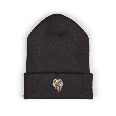Deionte miles Embroided Cuffed Beanie