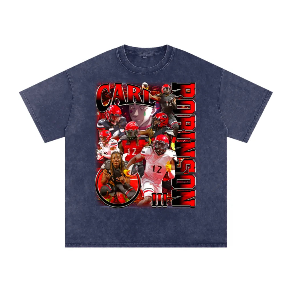 Carl Robinson III Oversized Acid wash T-shirt