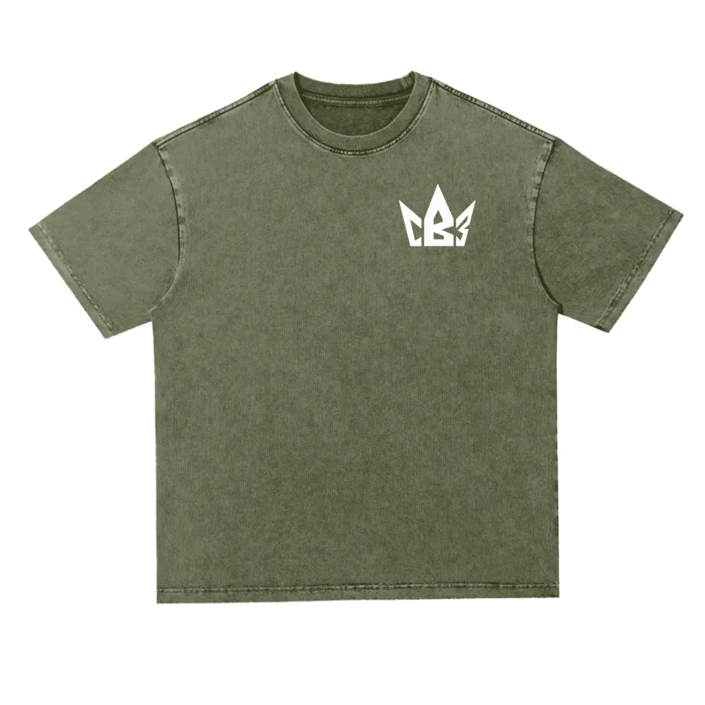 Charles Brooks III Oversized Acid Wash Tee