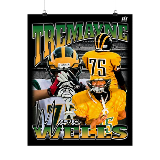 Tremayne Wells Poster - 16″ x 20″