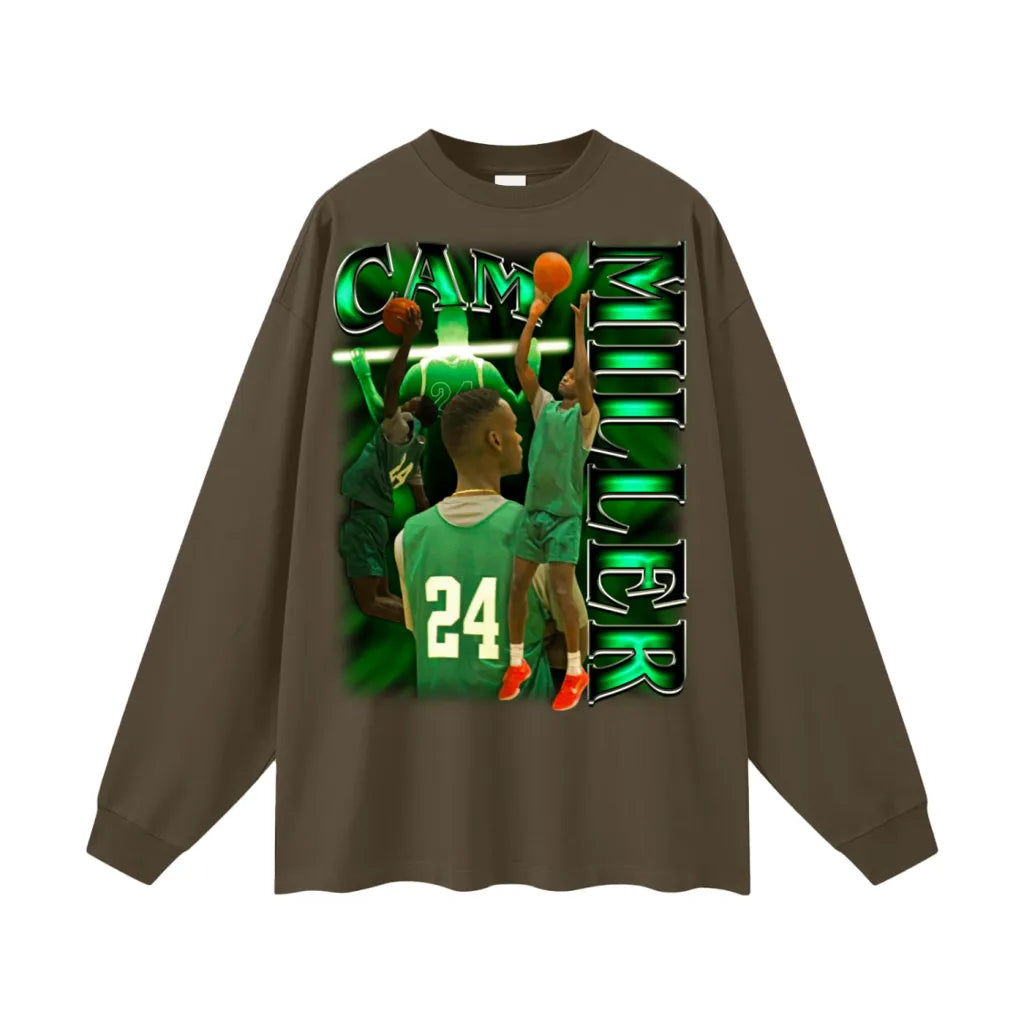 Cam Miller Oversized Long Sleeve Tee