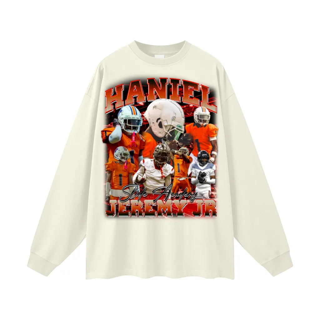 Haniel Jeremy JR Oversized Long Sleeve Tee
