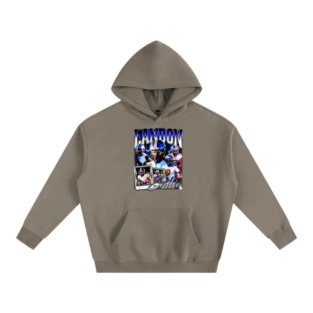 Landon Sallie Oversize Fleeced Hoodie