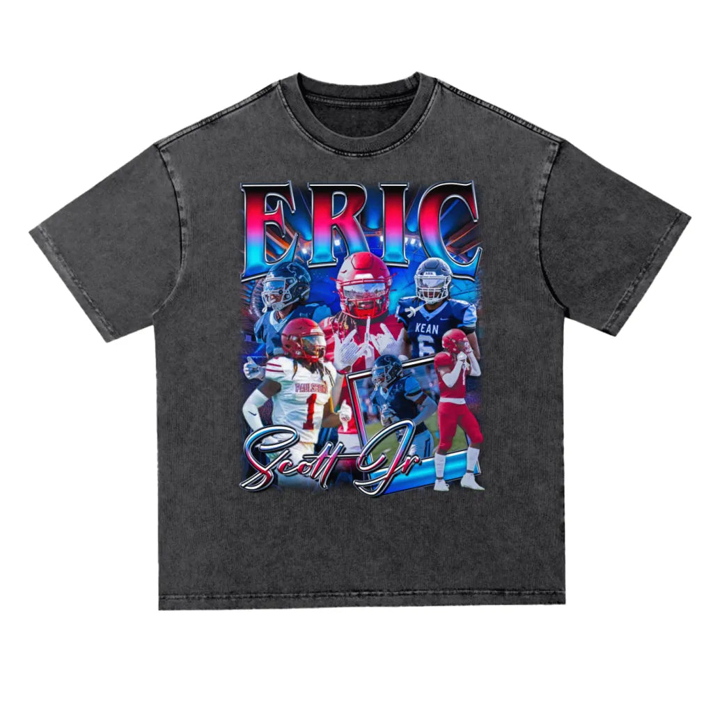 Eric Scott Jr Oversized Acid wash T-shirt