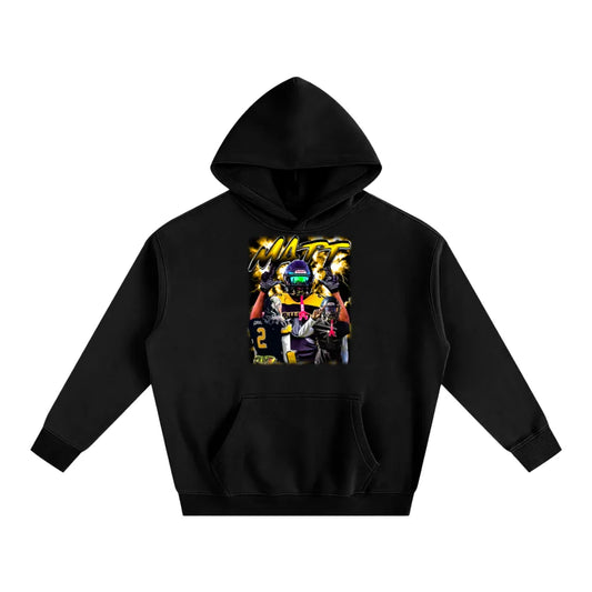 Matt Oversize Fleeced Hoodie