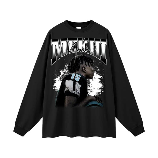 Mekhi Nash Oversized Long Sleeve Tee