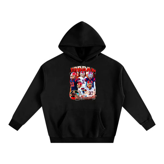 Jordan Stuvaints Oversize Fleeced Hoodie