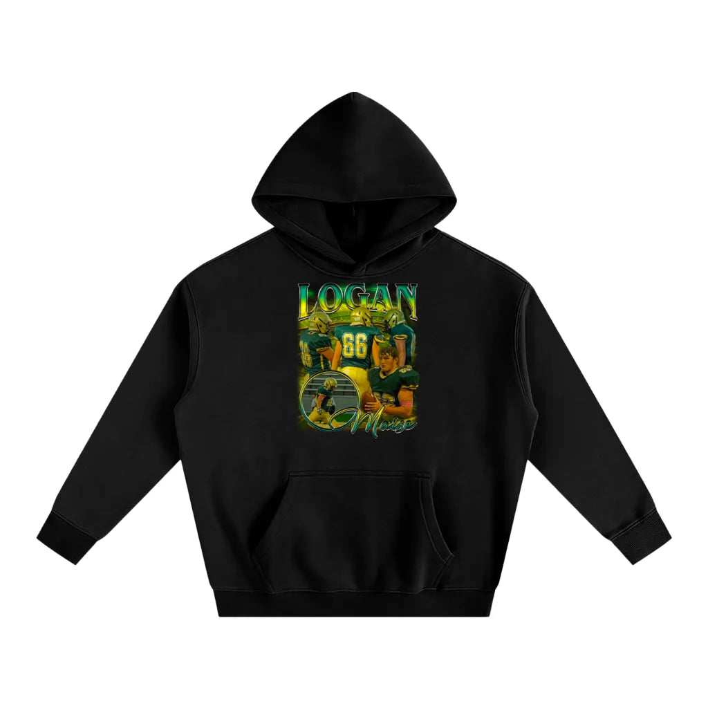 Logan Maise Oversize Fleeced Hoodie