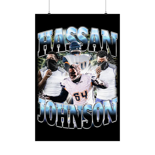 Hassan Johnson Poster 24" x 36"