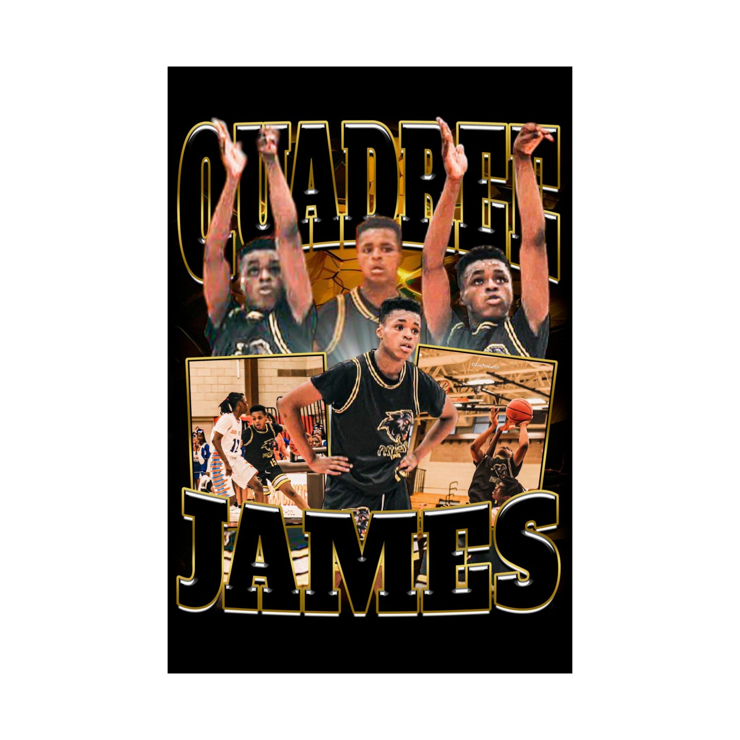Quadree James Poster 24" x 36"