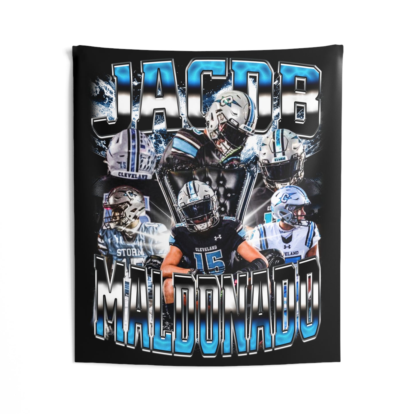 Jacob Maldonado Tapestry 50” x 60”