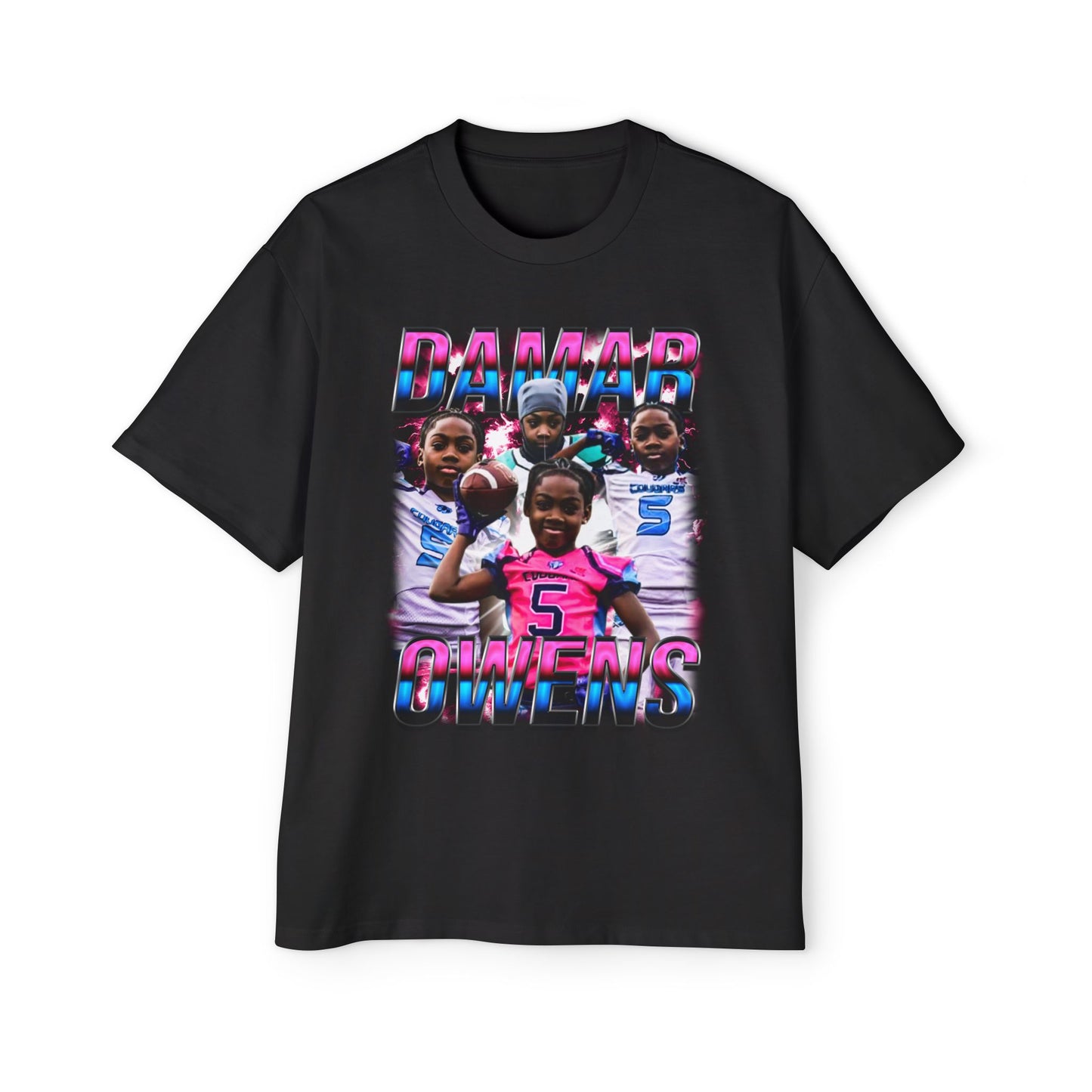Damar Owens Oversized Retro Tee