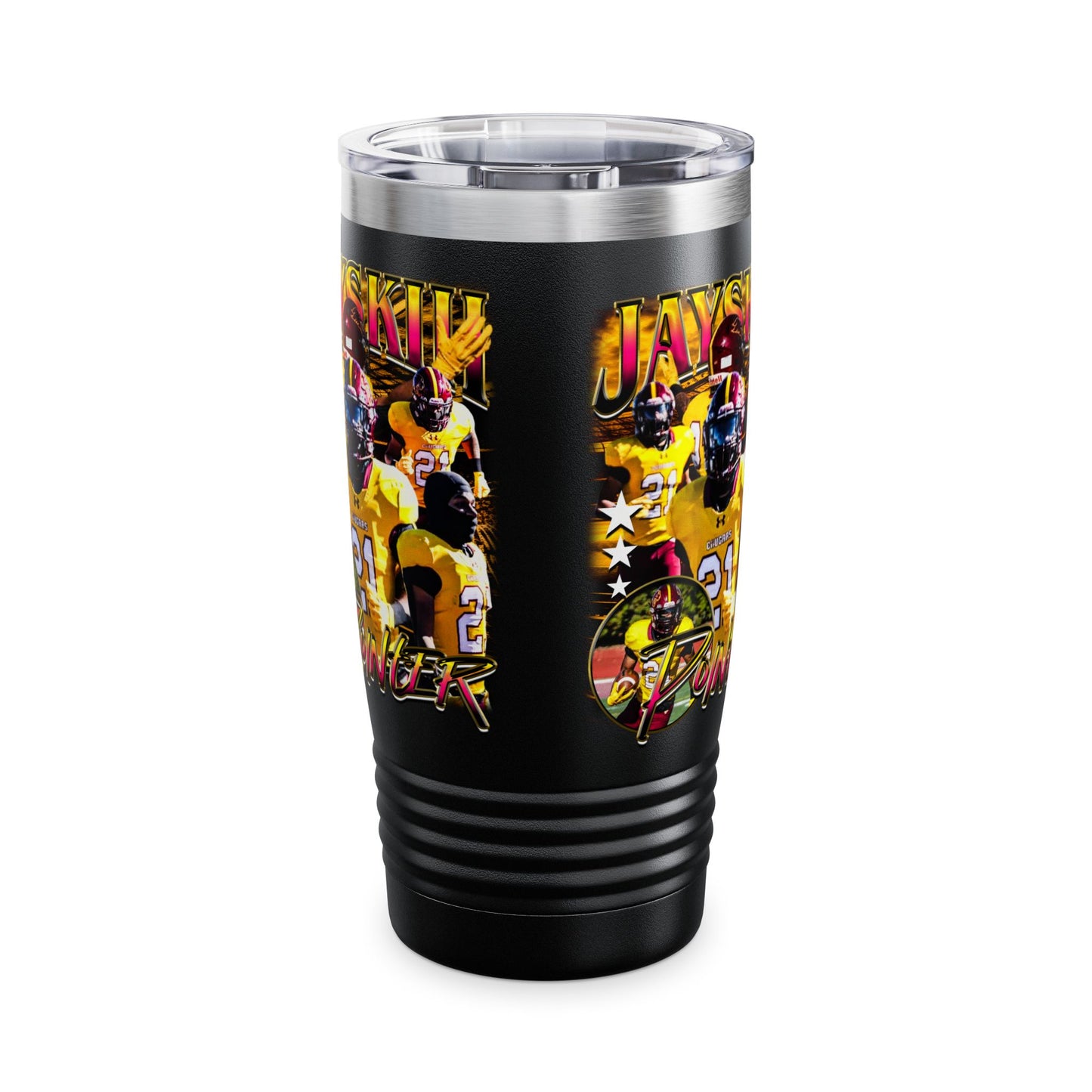 Jayskiii Pointer Stainless Steel Tumbler