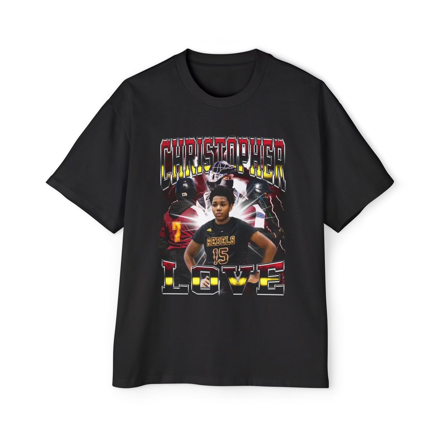 Christopher Love Oversized Retro Tee