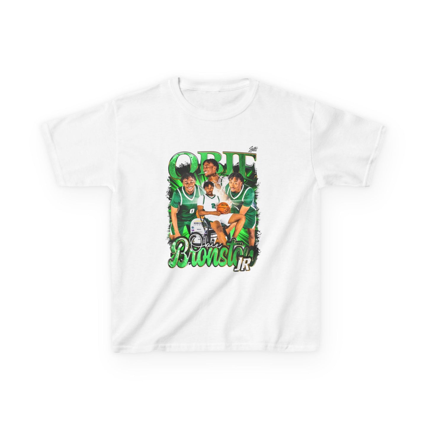 Obie Bronston Jr Youth Heavy Cotton Tee