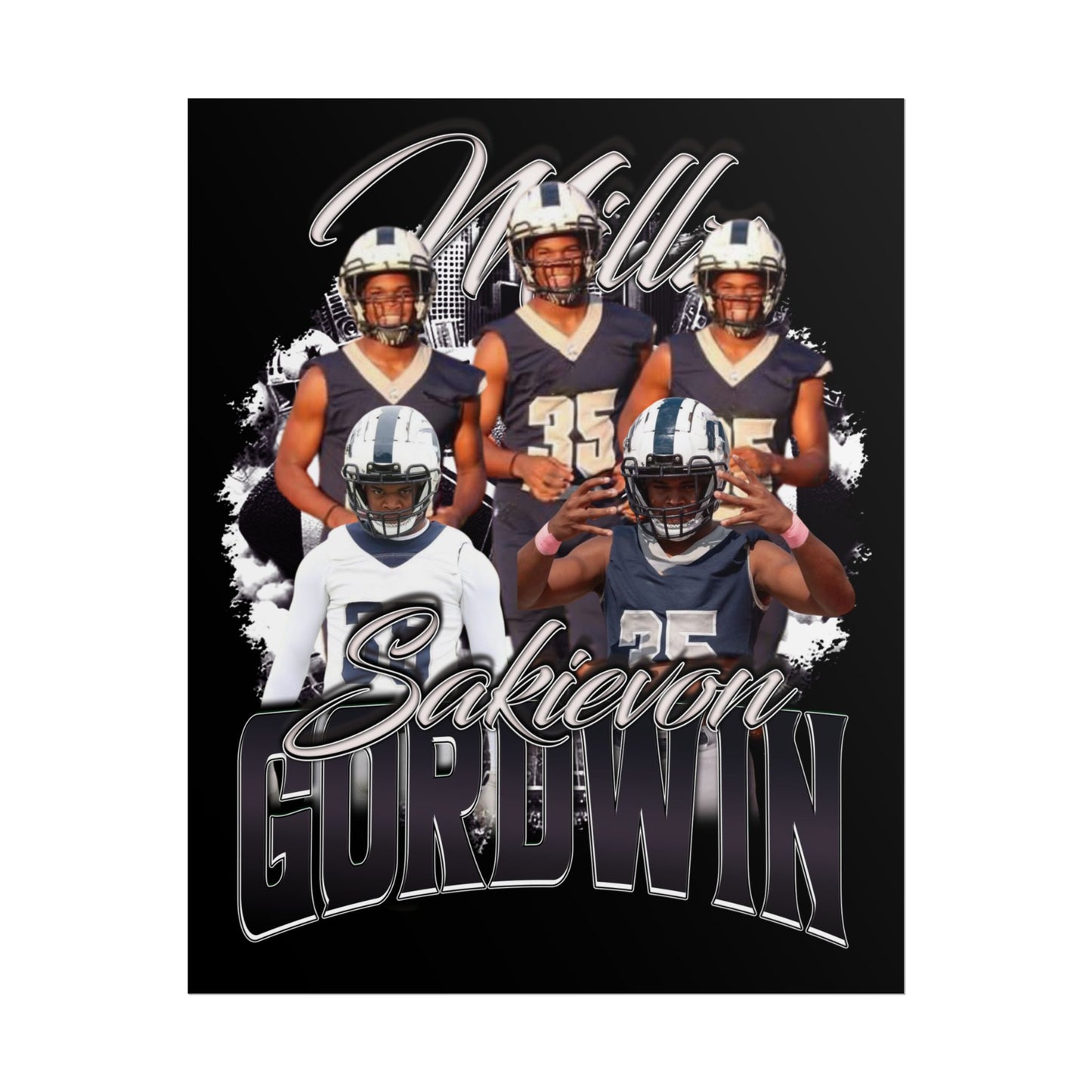 Sakievon Gordwin Poster