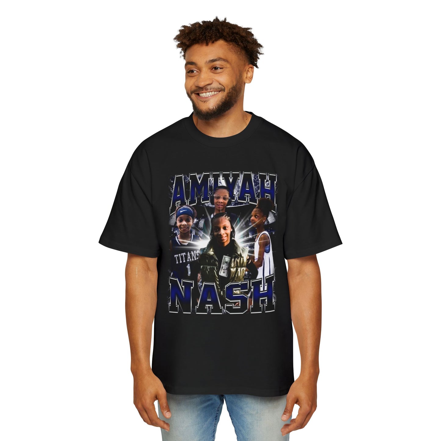 Amiyah Nash Oversized Retro Tee