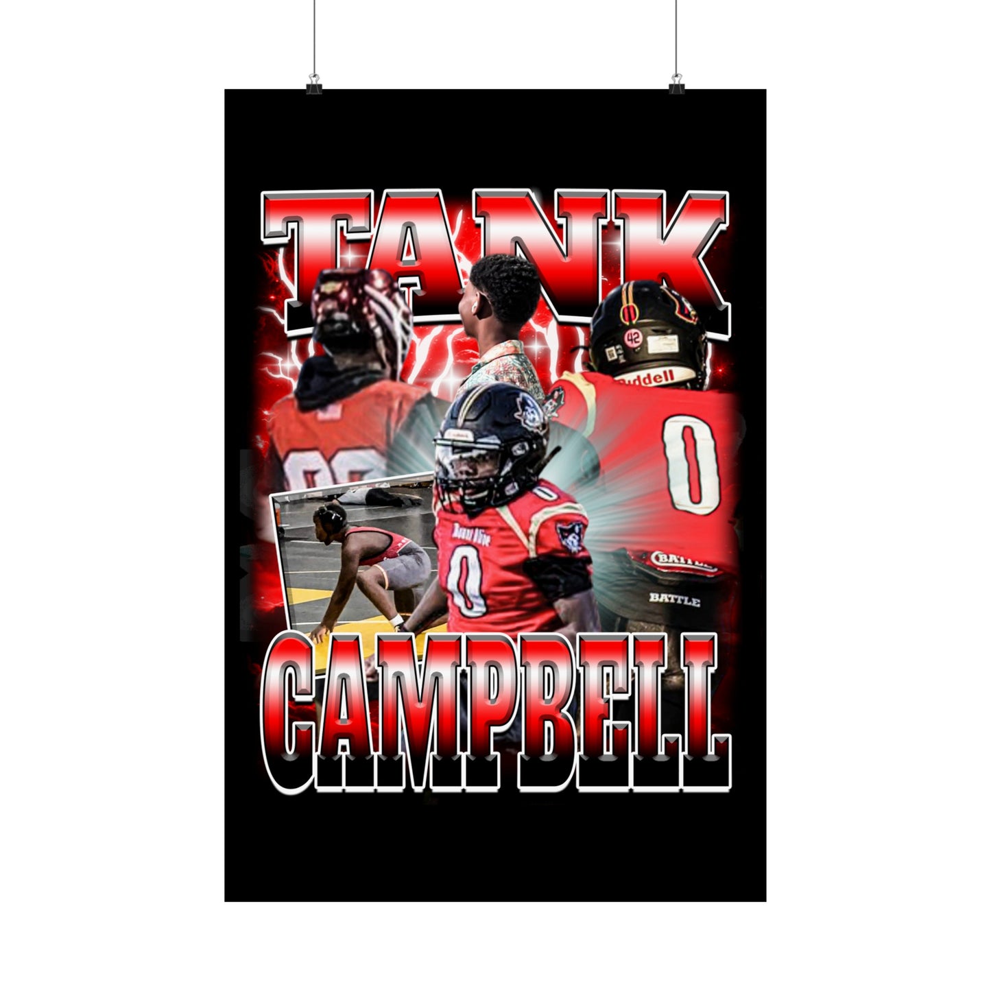 Tank Campbell Poster 24" x 36"