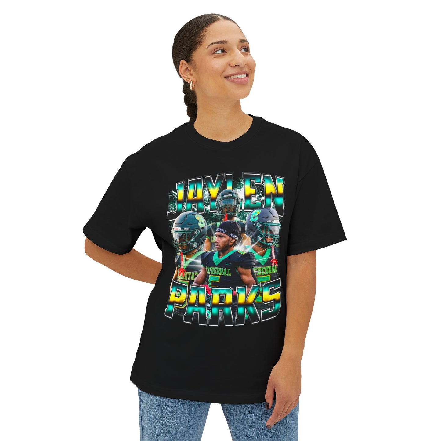 Jaylen Parks Oversized Vintage Tee