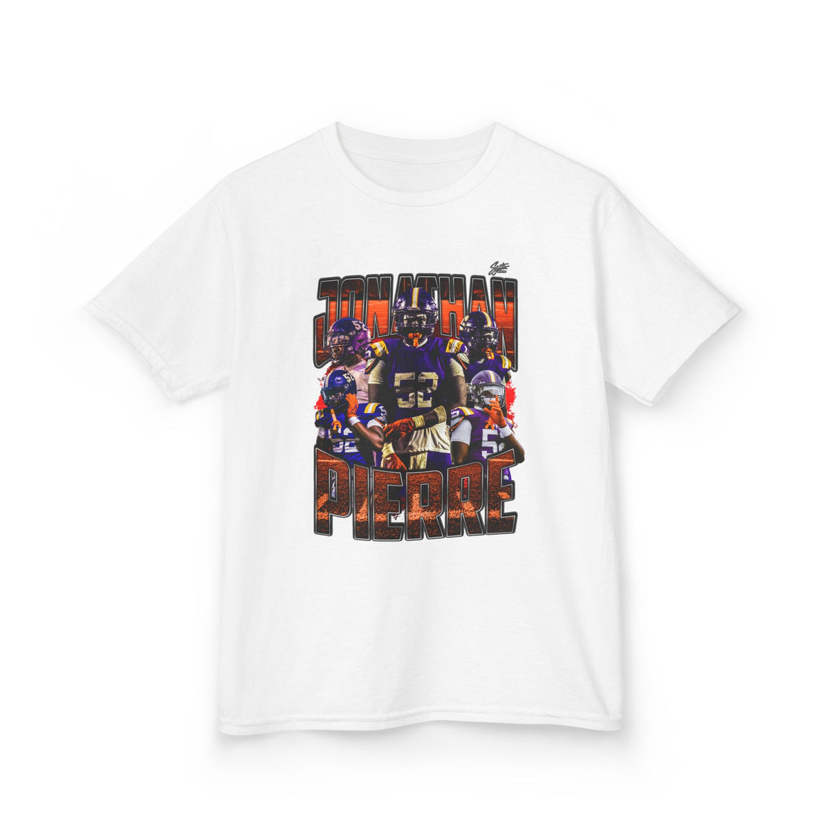 Jonathan Pierre Youth Heavy Cotton Tee