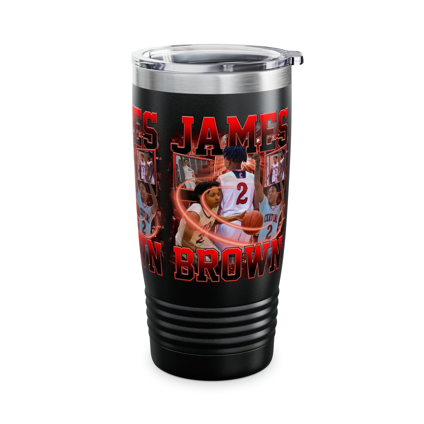 James Brown Stainless Steel Tumbler