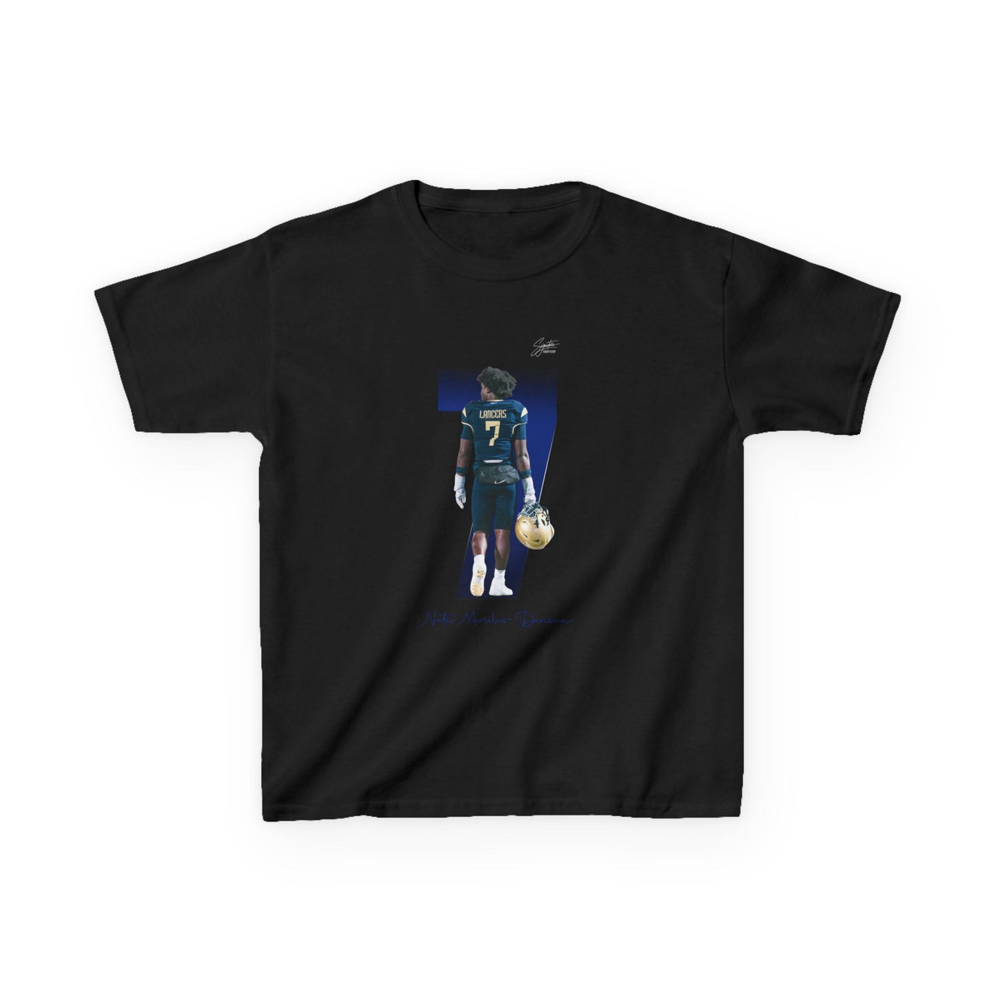 Nate Mercilus Derisme Youth Heavy Cotton Tee
