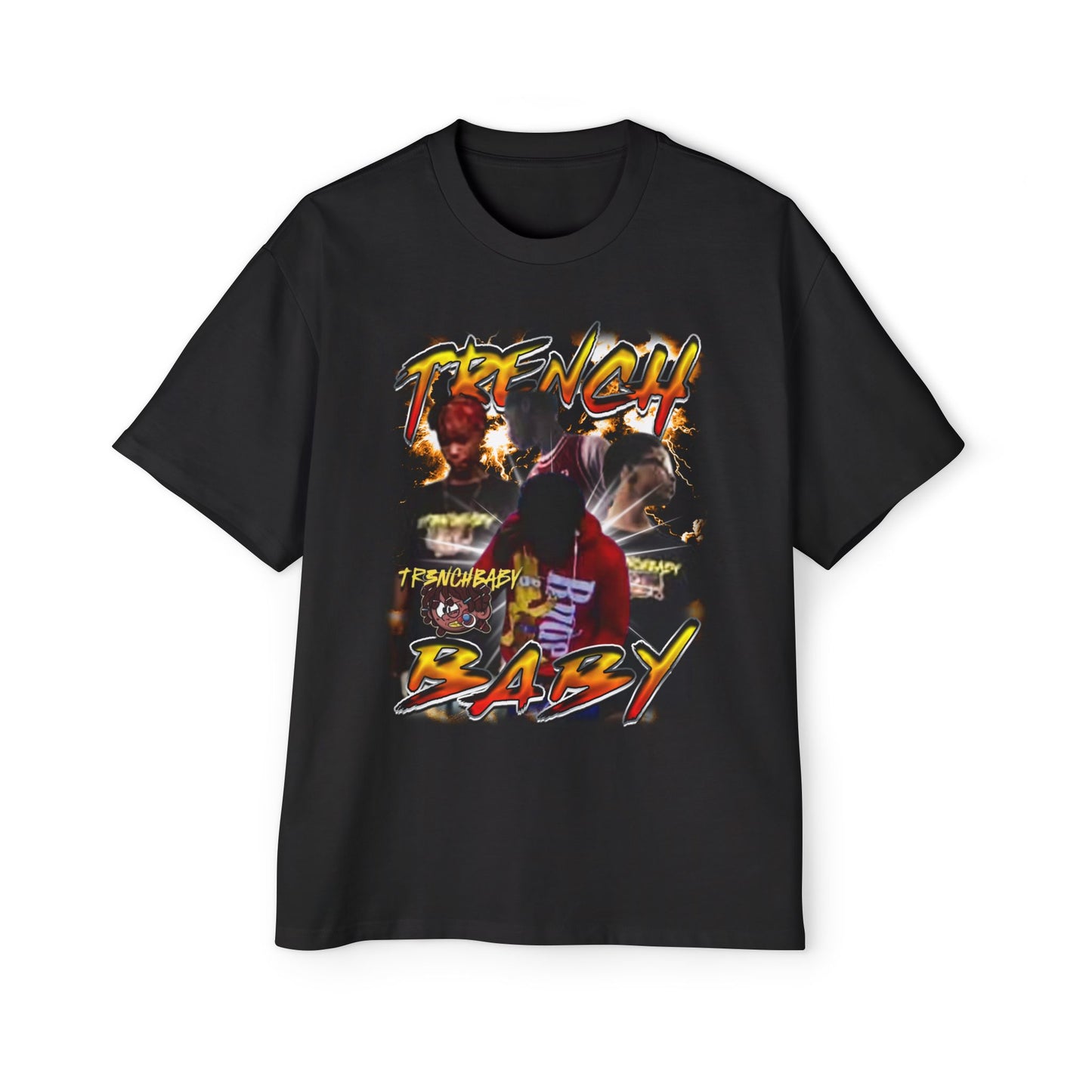 Trench baby Oversized Retro Tee