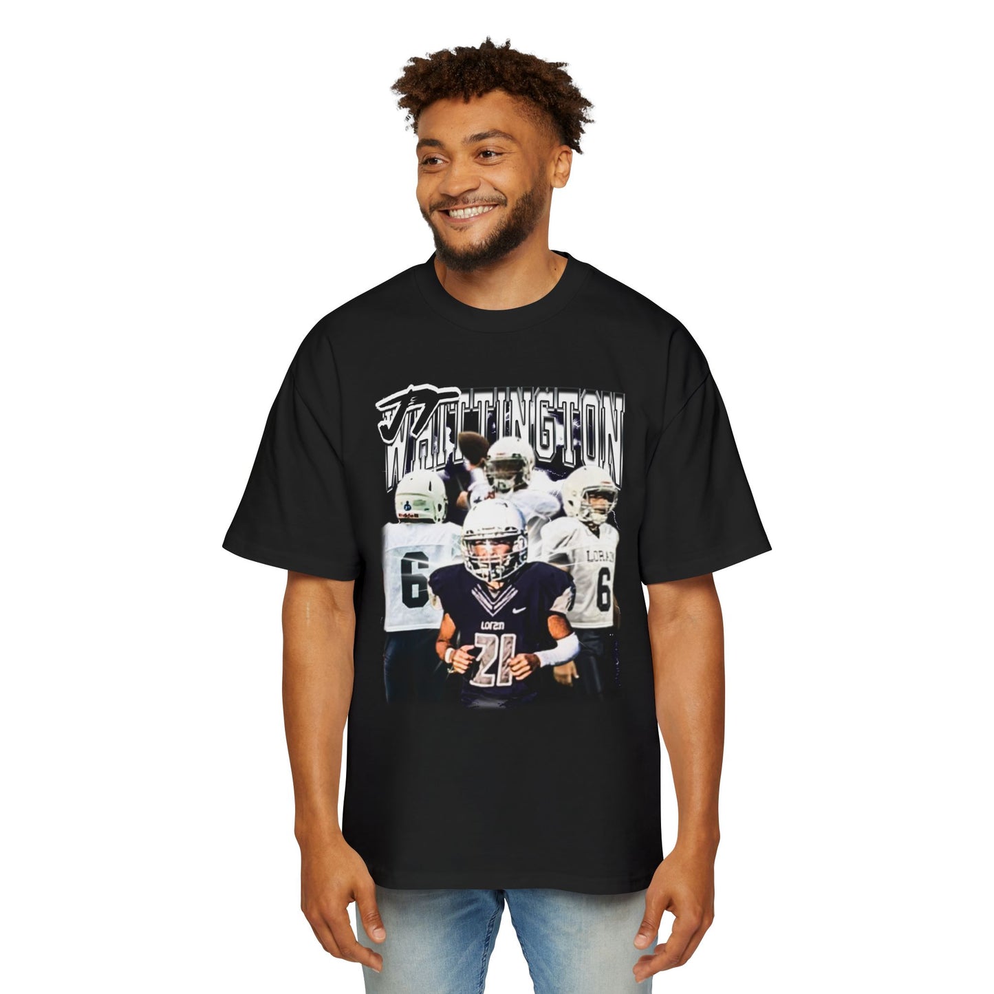 Jt Whittington Oversized Retro Tee
