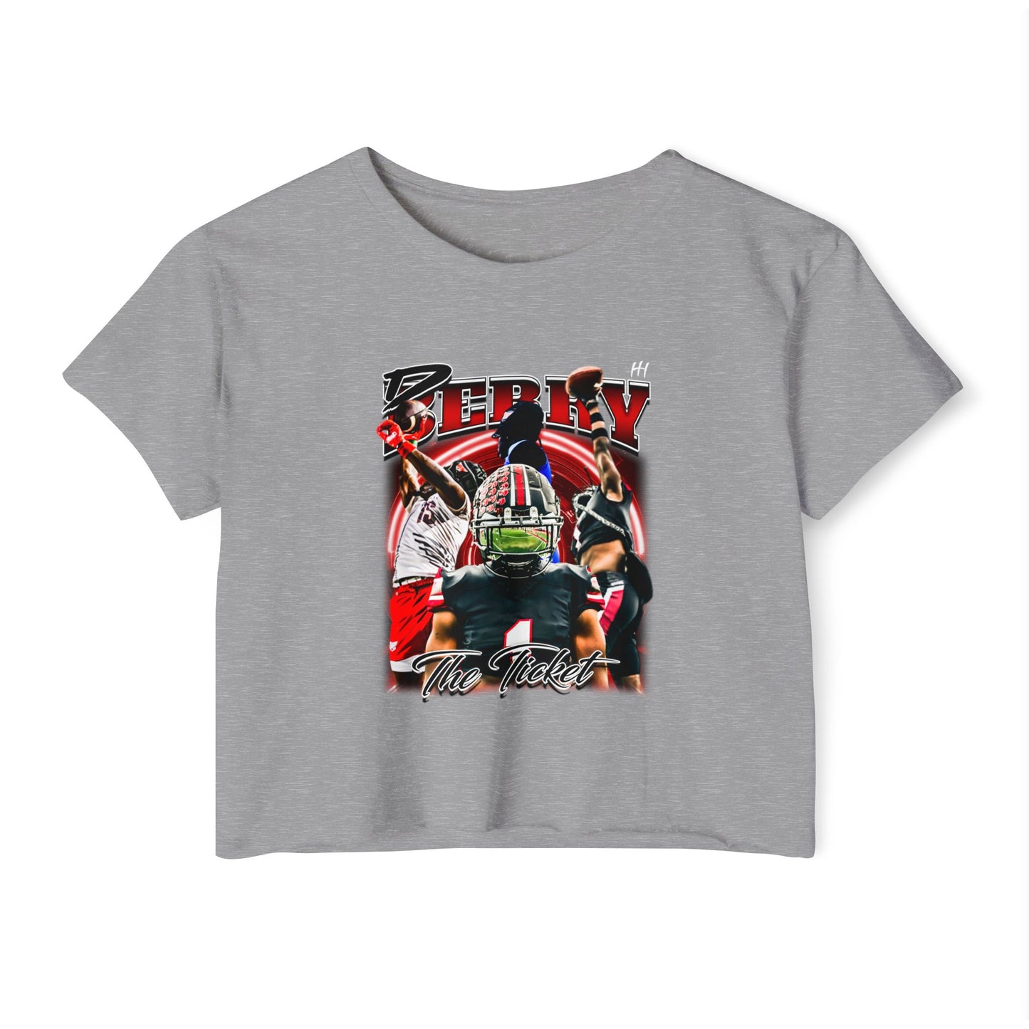 D BERRY Crop Top