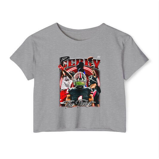 D BERRY Crop Top