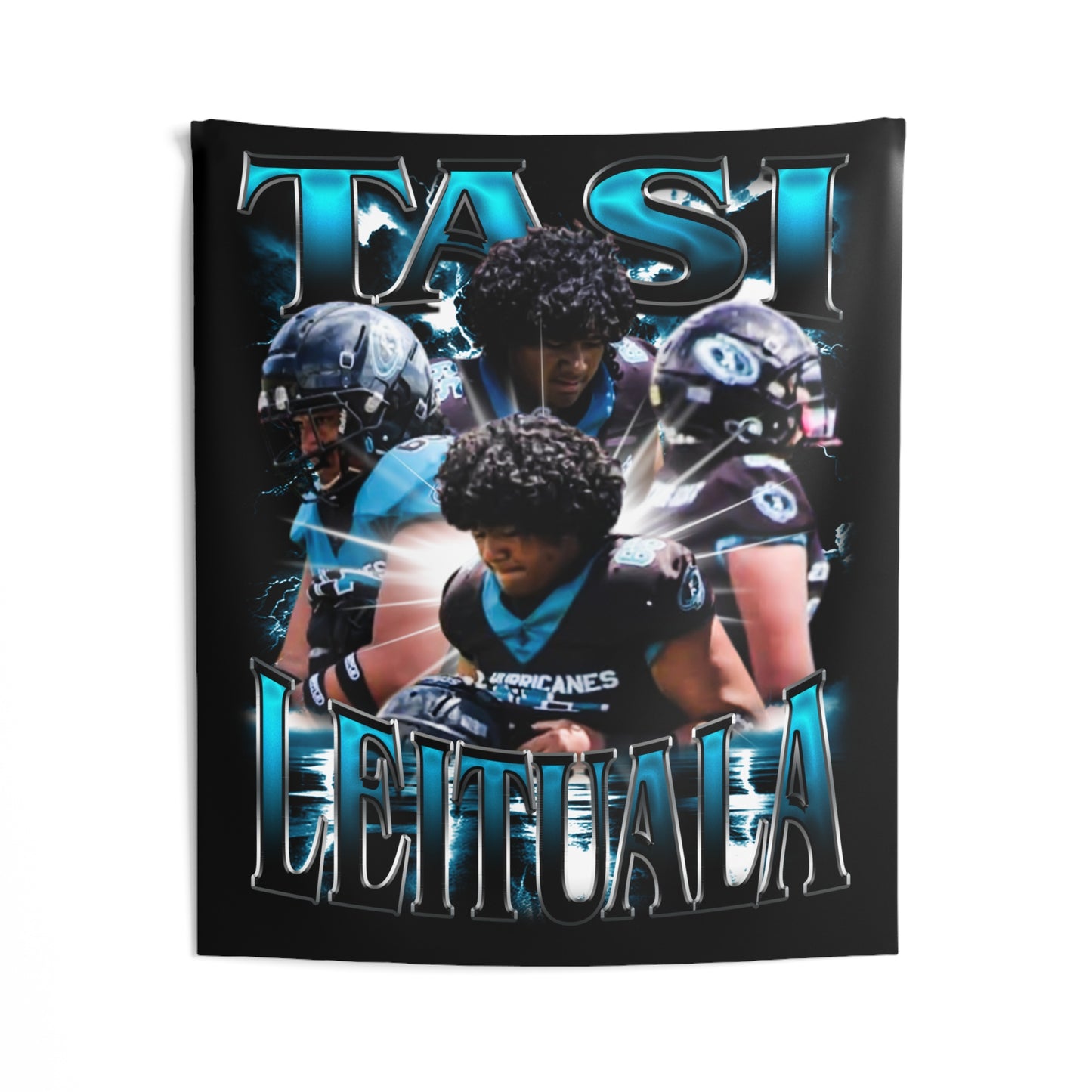 Tasi Leituala Tapestry 50” x 60”