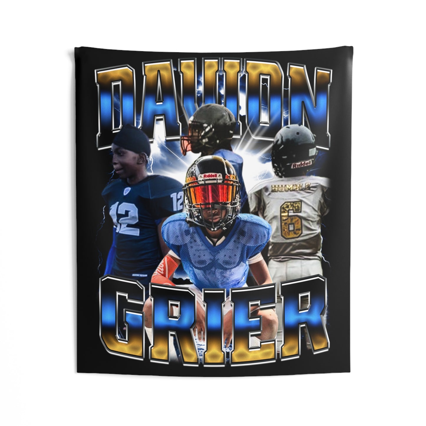 Davion Grier Tapestry 50” x 60”
