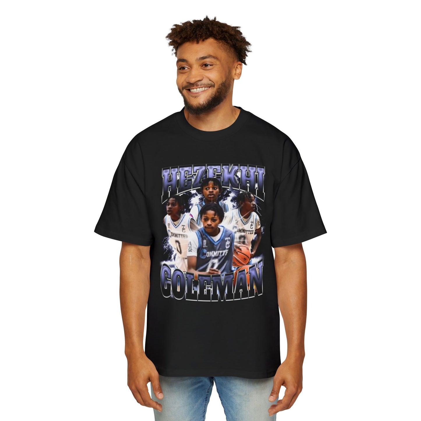 Hezekhi Coleman Oversized Retro Tee