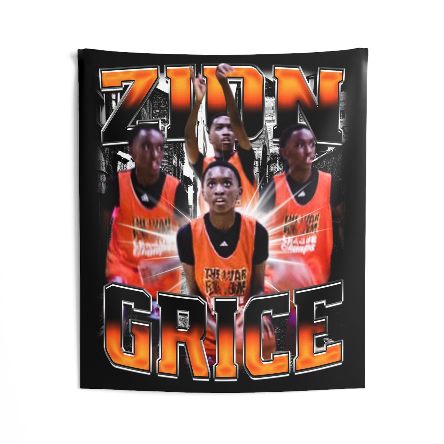 Zion Grice Tapestry 50” x 60”
