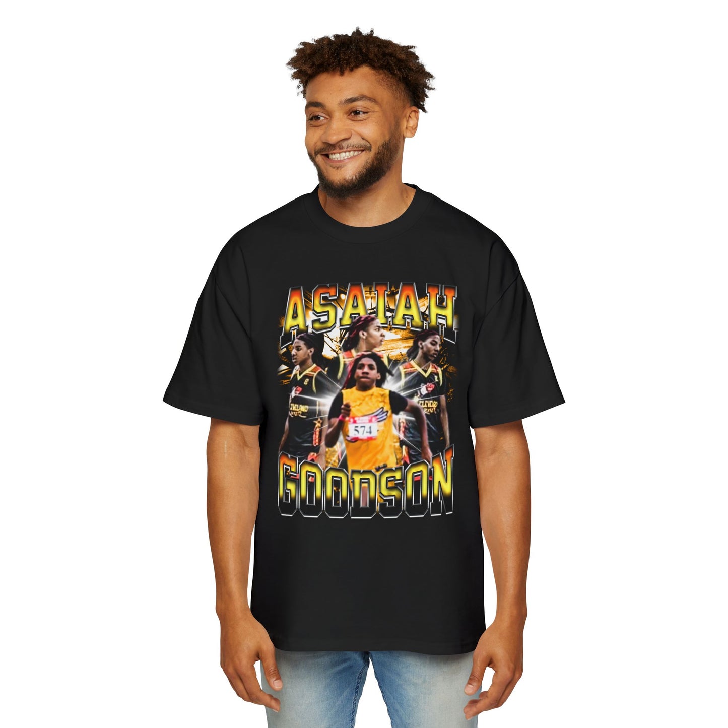 Asaiah Goodson Oversized Retro Tee