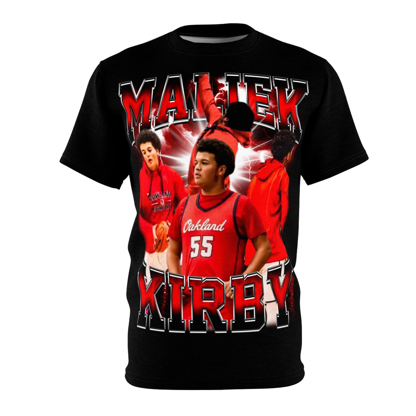 Maliek Kirby Vintage Full Print Tee