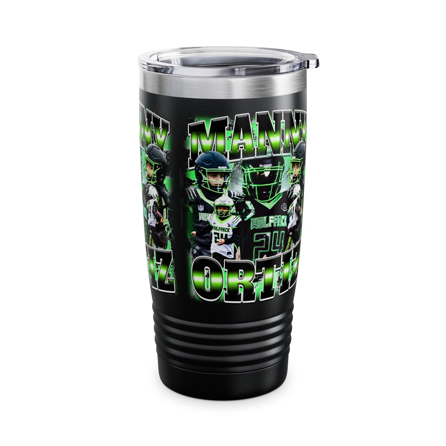 Manny Ortiz Stainless Steal Tumbler