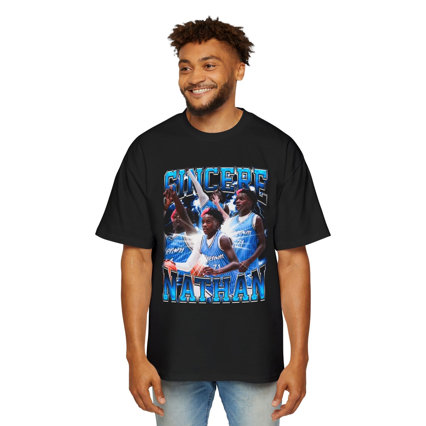 Sincere Nathan Oversized Retro Tee
