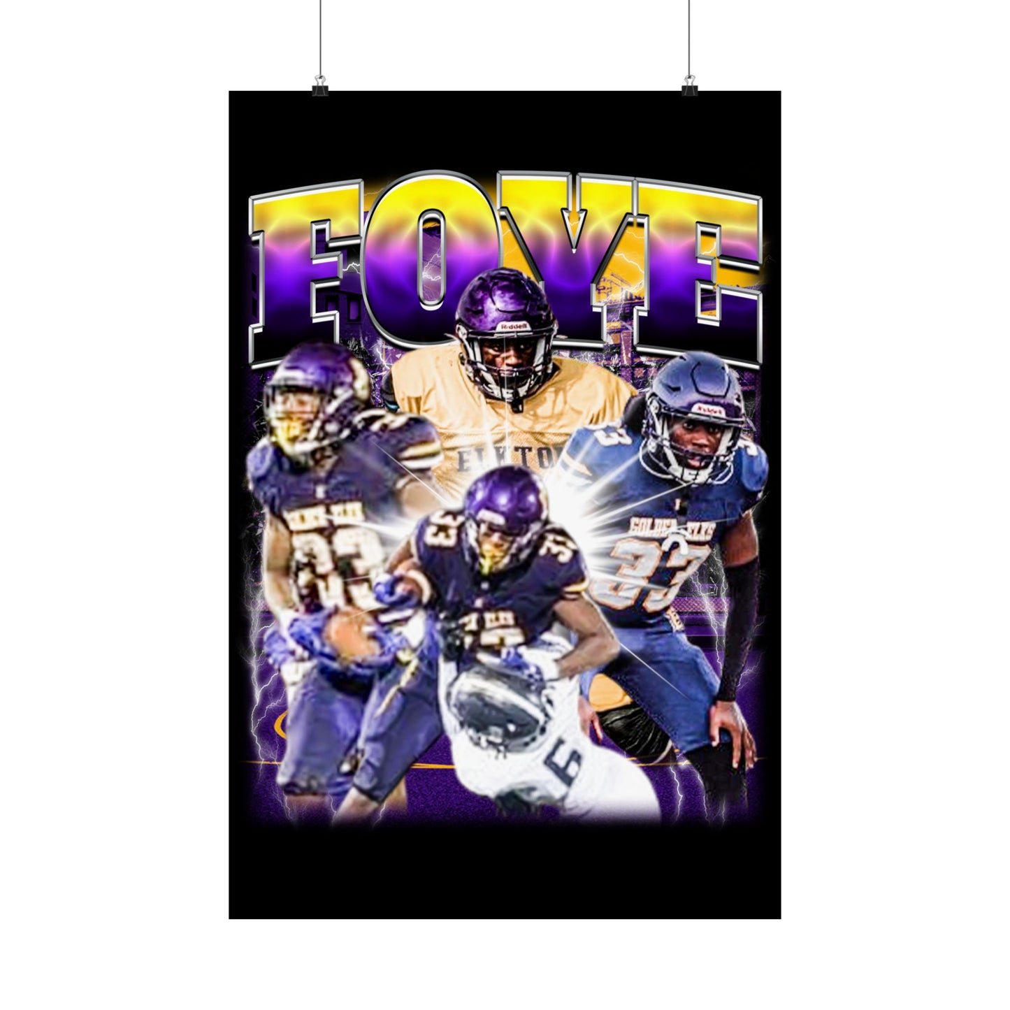 Solomon Foye Poster 24" x 36"