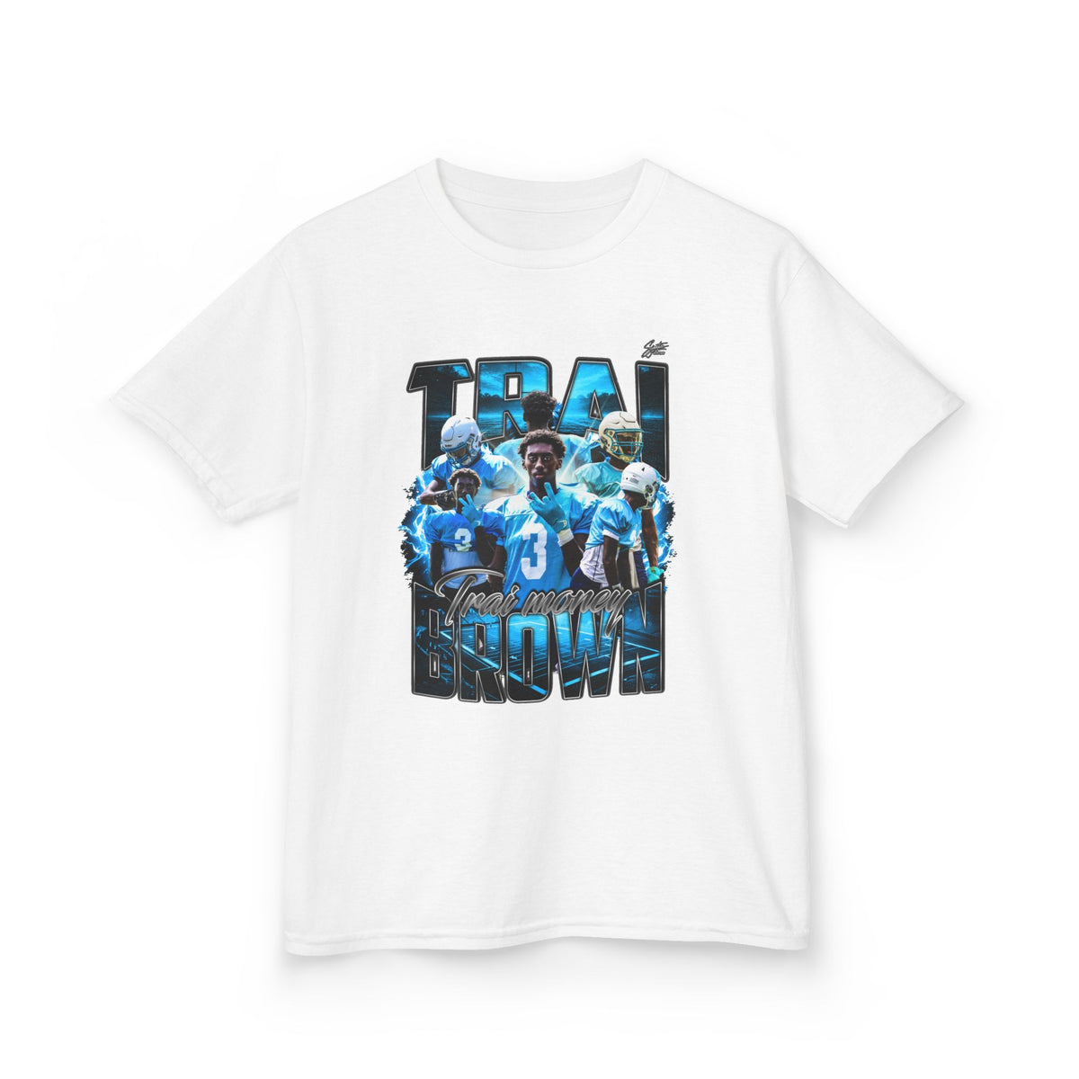 Trai Brown Youth Heavy Cotton Tee