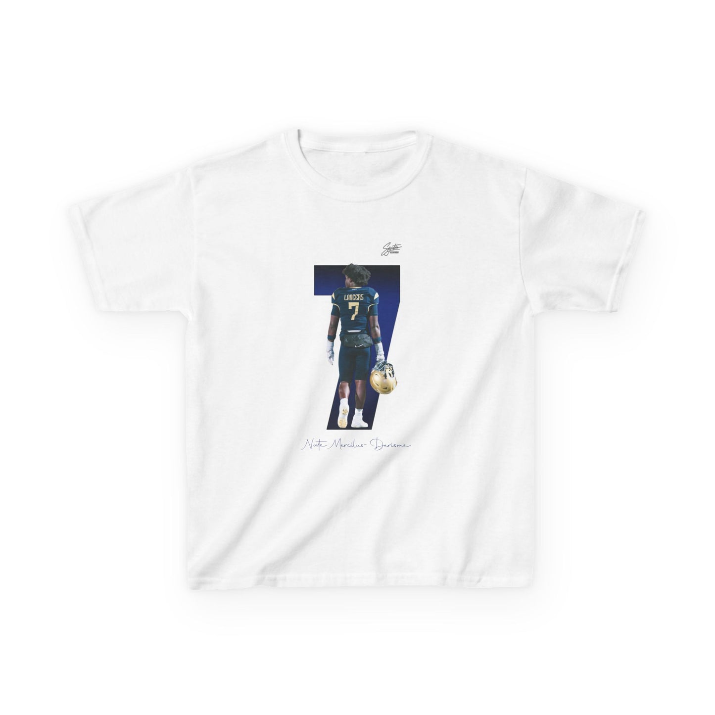 Nate Mercilus Derisme Youth Heavy Cotton Tee