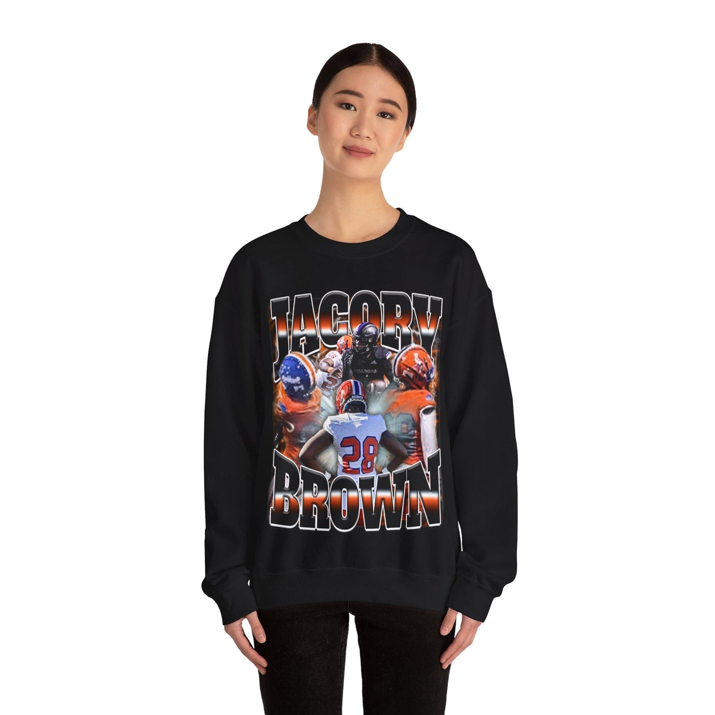 Jacory Brown Crewneck Sweatshirt